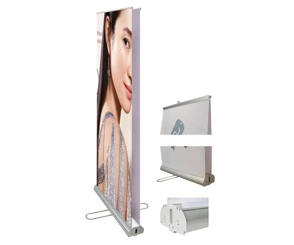 Doublesides rollup banner stand