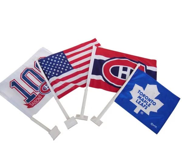 car window flag