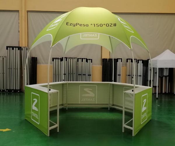 Steel frame with custom printings