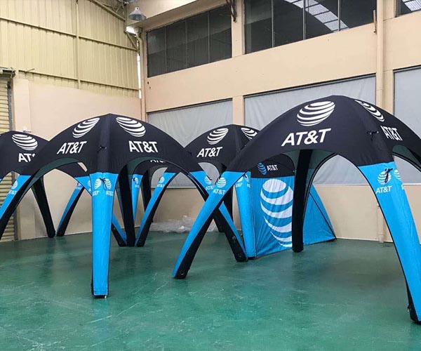 inflatable tent