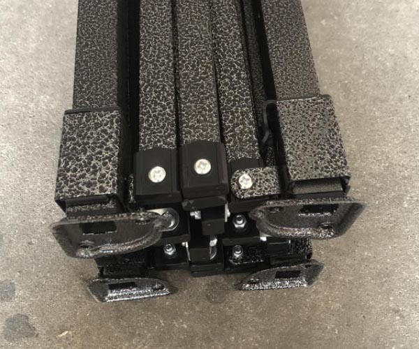 steel feet